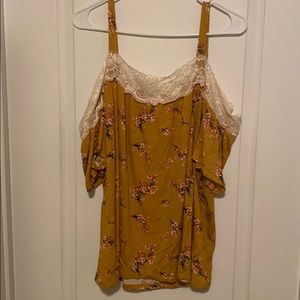 Off the Shoulder Floral Top